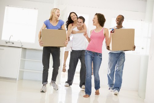 Packing and unpacking help for a Finchley home move