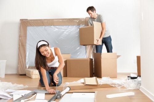 Packing and moving office furniture in Finchley