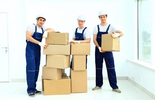 Office furniture pick-up for a Finchley business premises