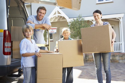 Packing and preparation for a small move in Finchley