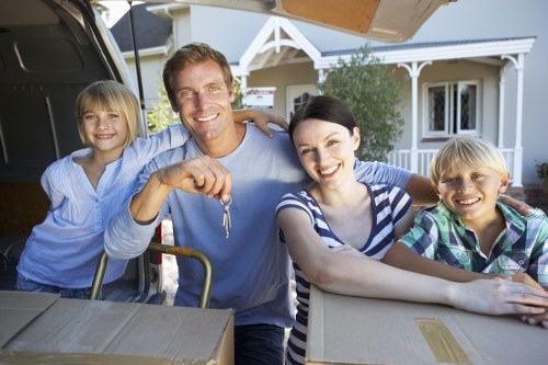 Local moving team handling furniture access challenges in Finchley